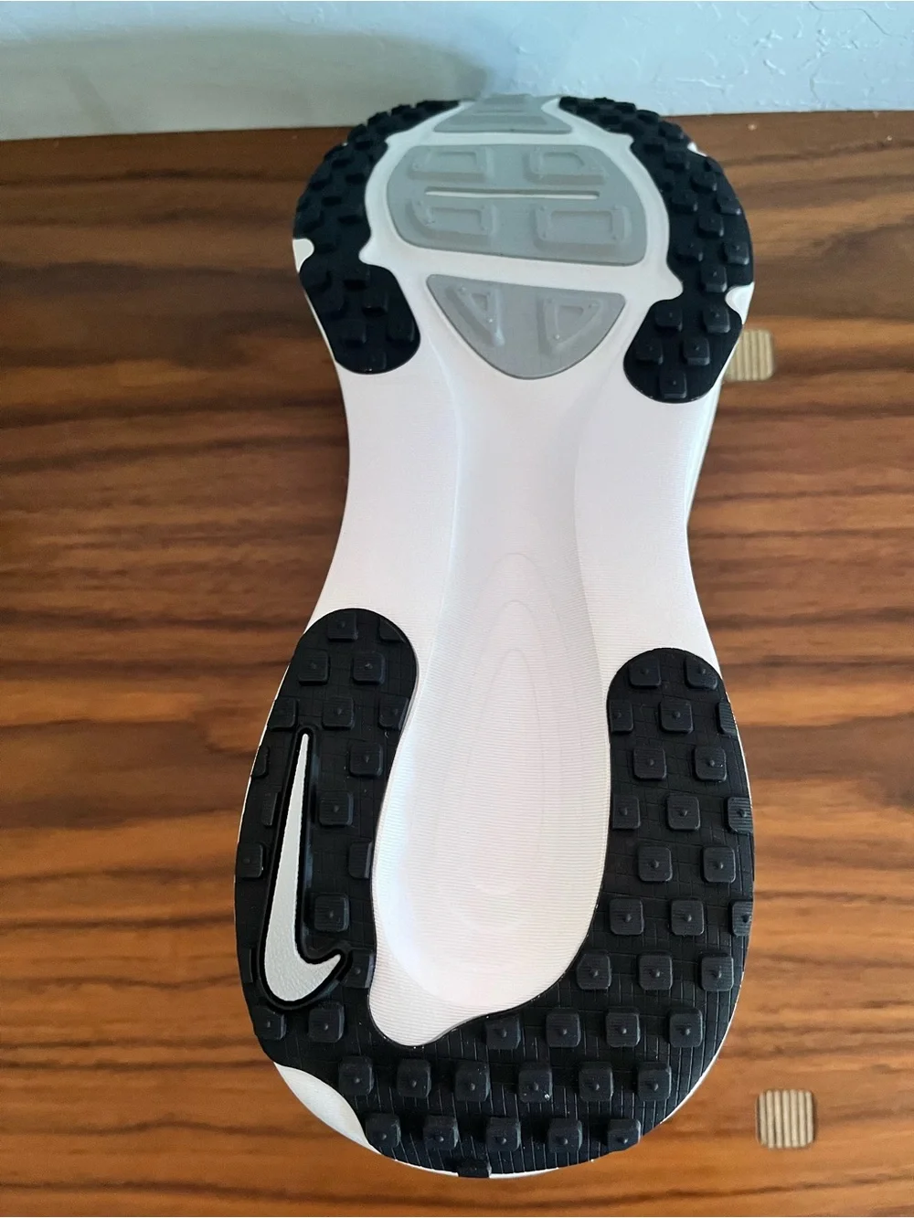 Nike White and Black ZoomX Athletic Running Shoes